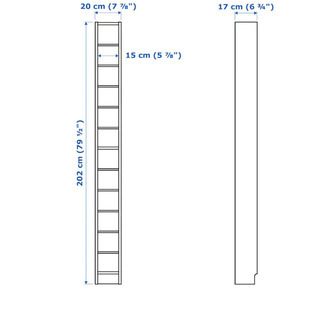 コミック・文庫にぴったりな本棚・4つセット／IKEA　の画像