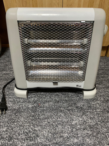 TWINS 800W電気ストーブ SH-800N ライトグレー