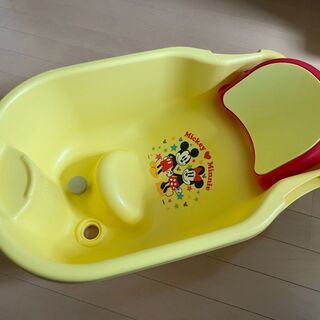 ディズニー　ミッキーのベビーバス　と　コンビ温度計　セット