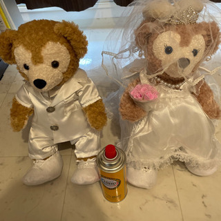 ダッフィー&シェリーメイ　ウエディング衣装（おまけ付き）