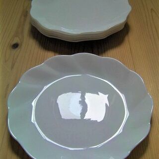 集め損ねた過去のシリーズの補充に◎山崎ヤマザキ春のパンまつり1998年⑥白いフローラルディッシュ★フランスアルク社シリーズ1枚330円の画像