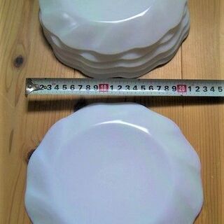 集め損ねた過去のシリーズの補充に◎山崎ヤマザキ春のパンまつり1998年⑥白いフローラルディッシュ★フランスアルク社シリーズ1枚330円の画像