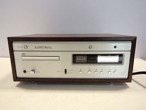 動作OK★ラックスマン LUXMAN D-38u 真空管 CDプレーヤー リモコン付 オーディオ 音響機材