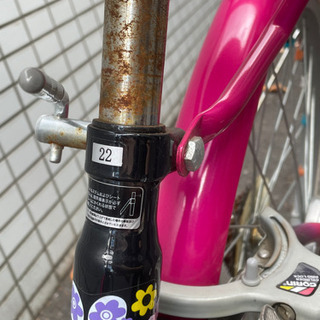 子供用自転車です。の画像