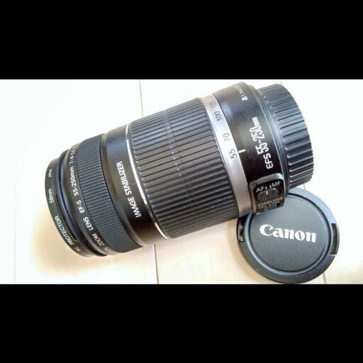 中古　Canonレンズ　EFS 55-250 1:4-5.6