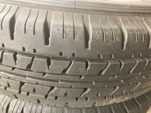 （お買い上げ）ダンロップ　エナセーブ　165R14 6PR  4穴4本ホイール付き