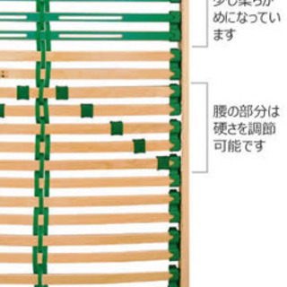 センベラ　ベッドフレームだけ　２つありますの画像