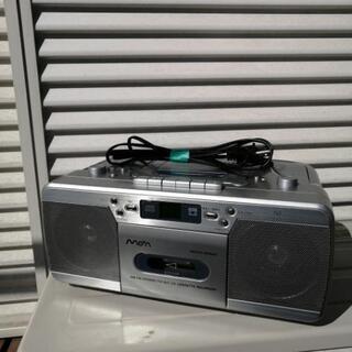 オーム電機　ラジカセ　ラジオのみ可