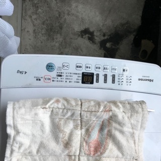 今年1月に買ったばかりの洗濯機です！