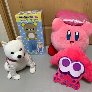 【決まりました】ぬいぐるみ、コリラックマウォーターサーバー