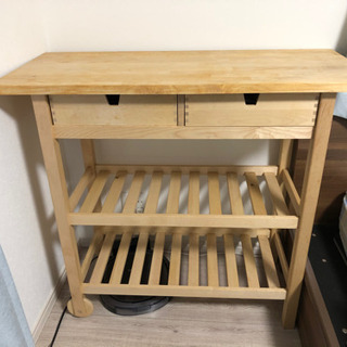 IKEA キッチンワゴン(FORHOJA)