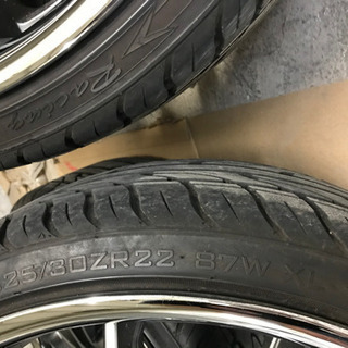 22インチホイールタイヤ付き！の画像
