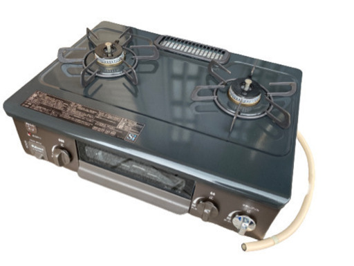 2019年製 パロマ ガステーブル 水無し片面焼き 56cm 都市ガス左強火 IC-S37BM-L(0501m)