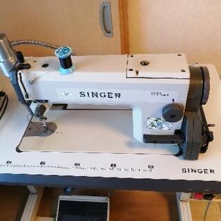 SINGER シンガー 工業用ミシン D200A　ロックミシンオマケ