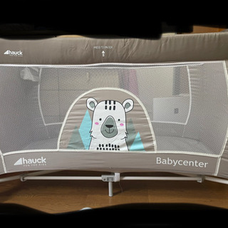 【値下げしました】折り畳みベビーベットの画像