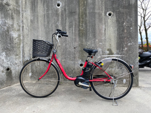 電動自転車 パナソニック vivi DX 後ろタイヤ新品交換済み バッテリー2個付き お約束中