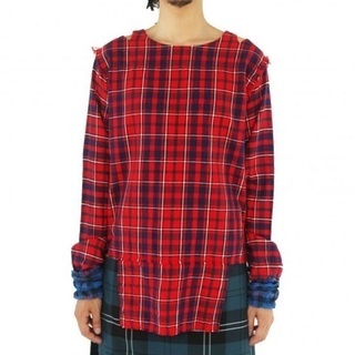 オリジナルJOHN FLANNEL MUSLIN RED 通常/...