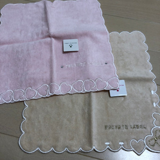 【PRIVATE LABEL】タオルハンカチ2枚セット