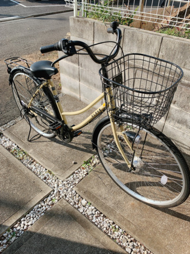 【お譲り先決まりました】27インチ　内装6段変速機付き　自転車(1回乗車)