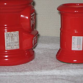 郵便ポスト型　ペン立ての画像