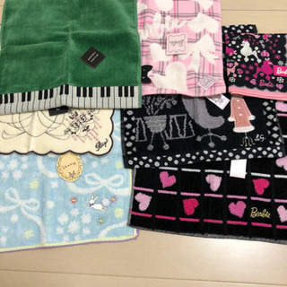 【新品】タオルハンカチ6枚&ハンカチセット