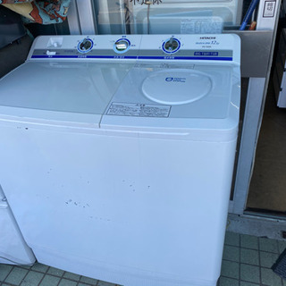 ★日立 2槽式洗濯機　大容量サイズ12キロ　18年製　リサイクル...