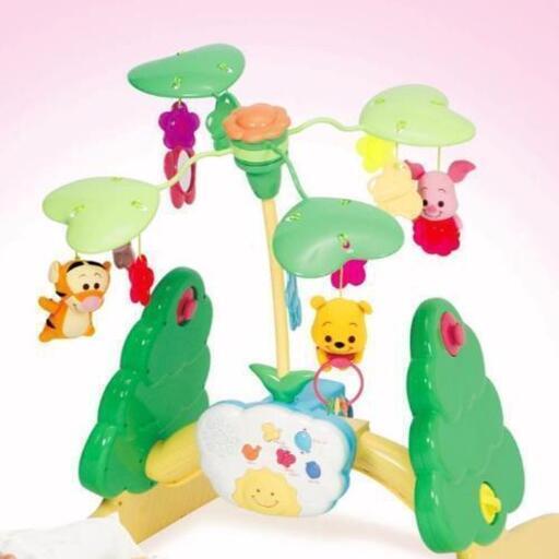 くまのプーさん 6WAYジムにへんしんメリー タカラトミー メリー ベビージム