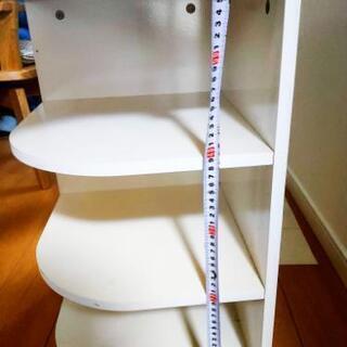 コーナー 三段棚 の画像