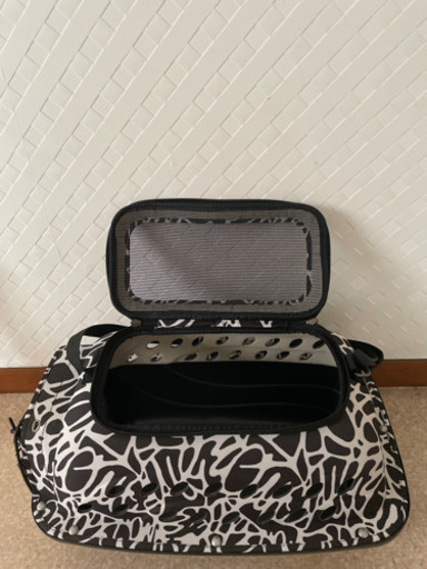 猫､小型犬キャリーケース(ダルメシアン柄)