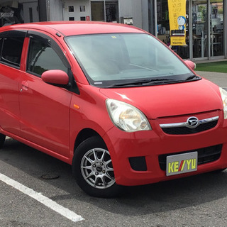 ダイハツ　ミラ　レッド　ナビ　ETC