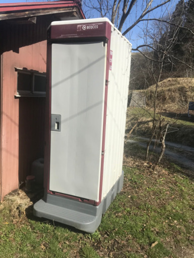 仮設トイレ【洋式】　ポンプ式簡易水洗