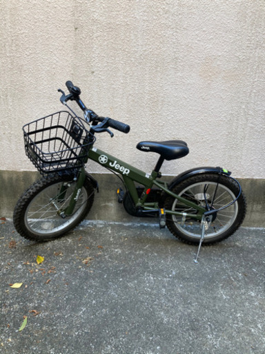 16インチ＊Jeep 補助輪有り　自転車