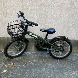 16インチ＊Jeep 補助輪有り　自転車