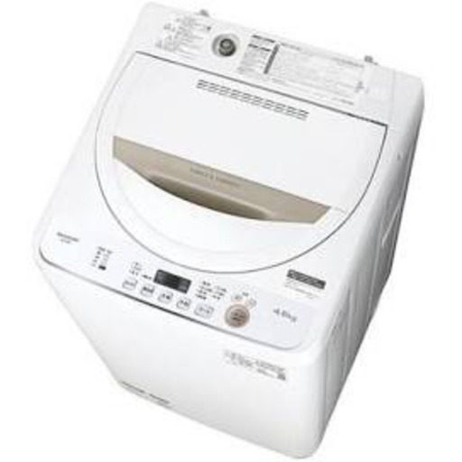 〈値引き〉7500円→5000円！使用期間2年！SHARP 洗濯機　5.5キロ