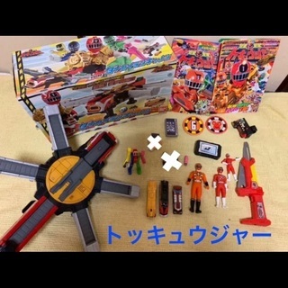 烈車戦隊トッキュウジャー まとめ売り★ダイカイテンキャノン＆絵本...