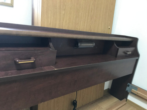 ダブルベッド買ってください