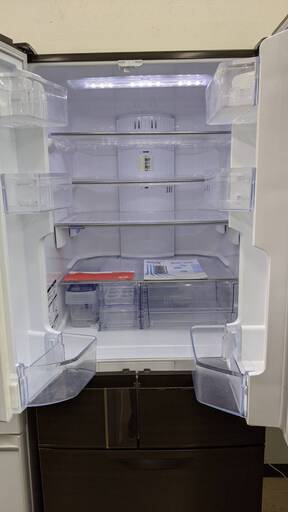 ⭐2014年製⭐三菱 MITSUBISHI ELECTRIC MR-JX53X-RW  JXシリーズ 525L冷蔵庫　フレンチドア?　