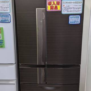 ⭐2014年製⭐三菱 MITSUBISHI ELECTRIC MR-JX53X-RW  JXシリーズ 525L冷蔵庫　フレンチドア🤩　 6ドア ロイヤルウッド