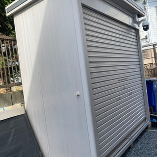 ヨドコウ物置 YODOKO シャッター付きの画像