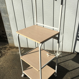 ■レンジ台 キッチンラック■キチン収納棚 キッチンワゴン■幅48...