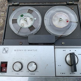 昭和レトロ、SONYオープンリールレコーダーの画像