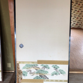 ふすま、襖　中古・破れあり　8枚一括