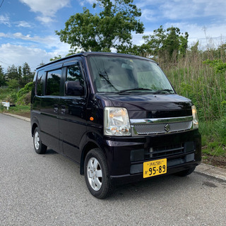 【車検満タン】スズキ・エブリィワゴン！ターボ車！パワスラ！ナビ！...