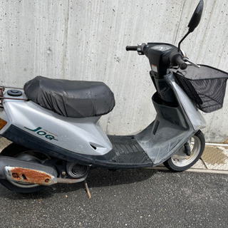 ヤマハJOG 50ccバイクグレーの画像
