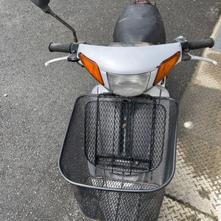 ヤマハJOG 50ccバイクグレーの画像