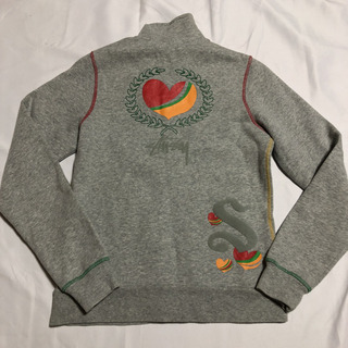 ステューシー ジップアップトレーナー レディース Mの画像