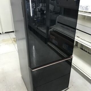 1年間動作保証付　SHARP　ガラストップ2ドア冷蔵庫　137L　SJ-GD14E-B【トレファク南柏店】