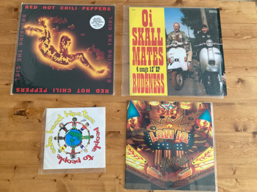 レッチリ　オイスカルメイツ他　アナログ　レコード　4枚セット
