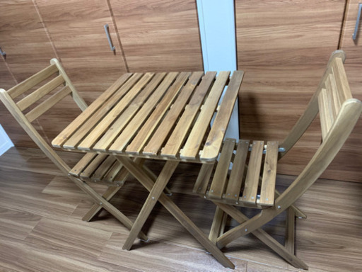 IKEA ガーデンチェアセット【値下げ致しました】