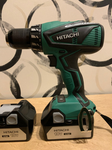 HITACHI KOKI 18V充電式  ブラシレスドリルドライバー　フルセット